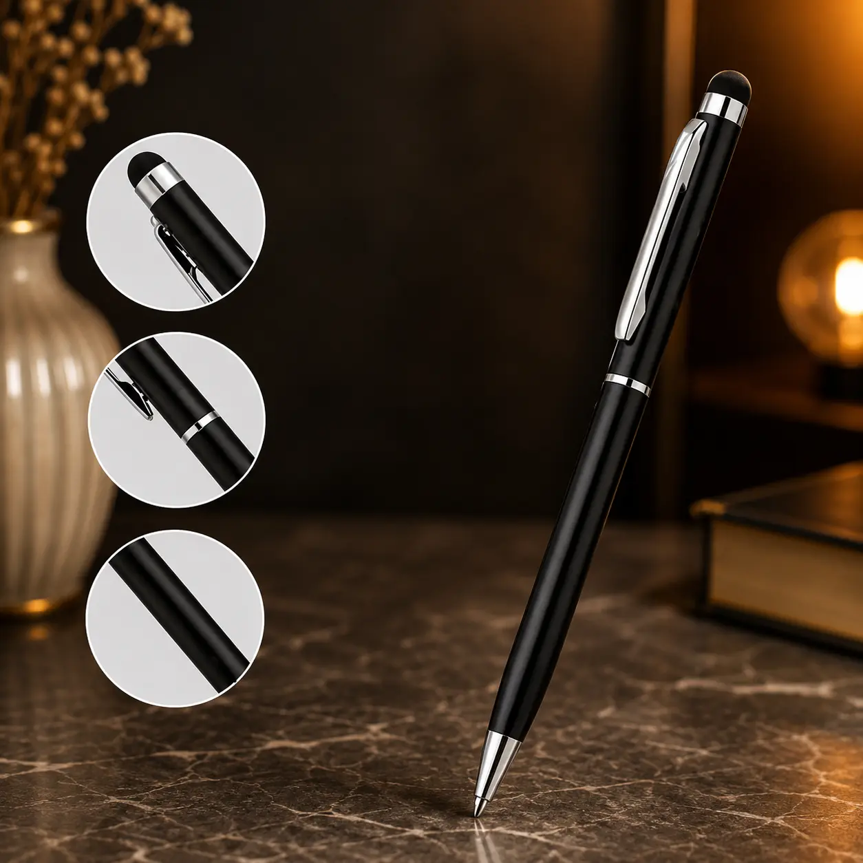 Personalized Leatherette Diary and Pen - View 2 | Vishwakarma Gifts